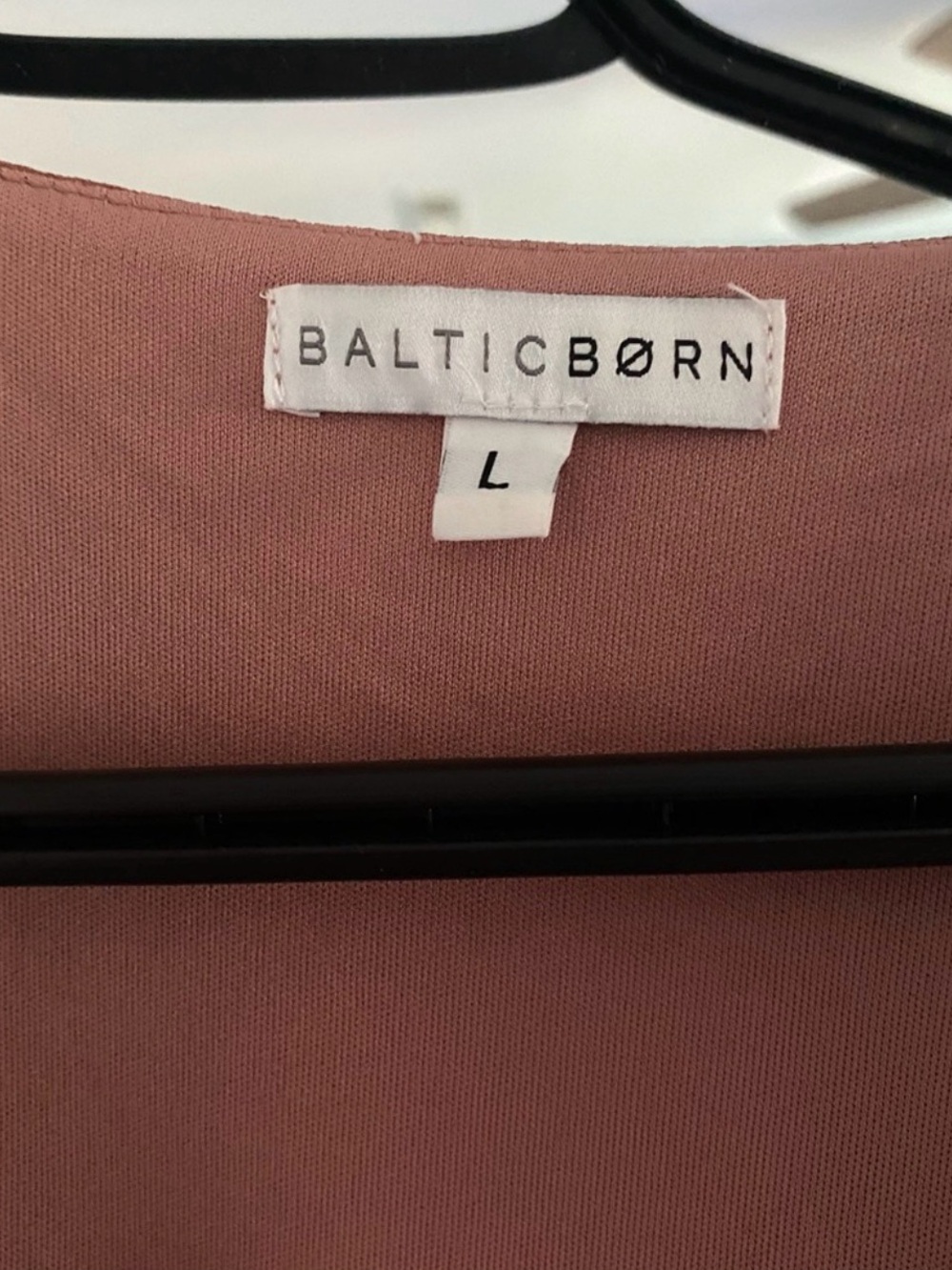Baltic Born Dusty Rose Chiffon Maxi Dress - Picture 3 of 4